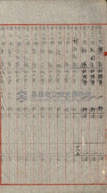 祕密地圖ニ關スル書類（高雄州）藏品圖，第904張