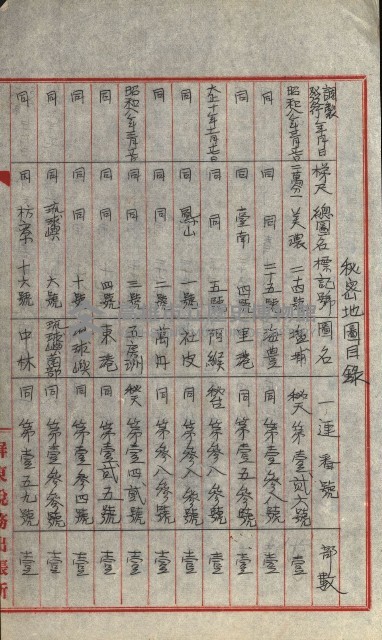 祕密地圖ニ關スル書類（高雄州）藏品圖，第703張