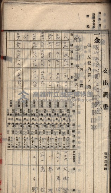 諸稅關係書綴藏品圖，第96張