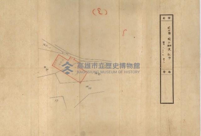 土地使用－十四所ケ用地藏品圖，第186張