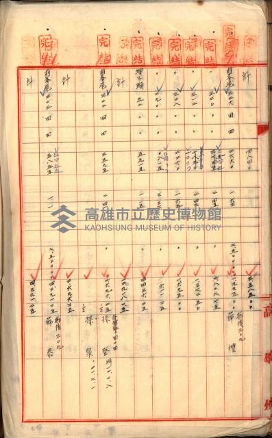 買收調書－左營、前峰尾、埤子頭、內惟
（買收關係－卅八之十）藏品圖，第186張