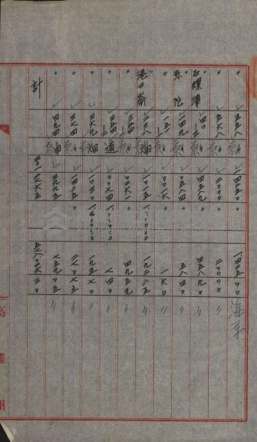 交換地授受書類（海軍用地ト州有地ノ交換）藏品圖，第86張
