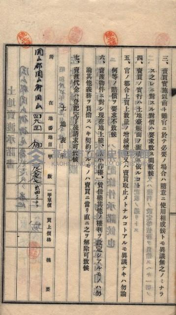 土地賣渡承諾書綴－海軍宿舍敷地關係
（地理系）藏品圖，第86張
