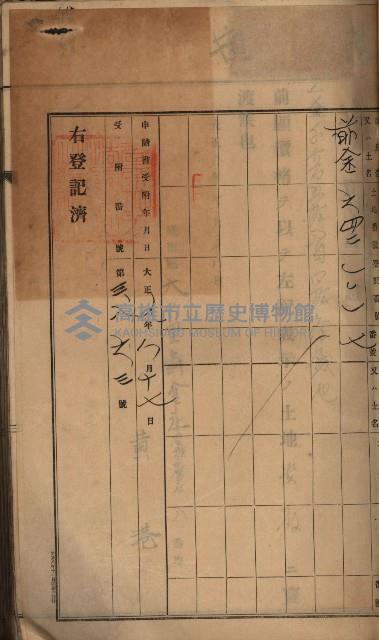 州財產－罹災救助買收土地登記藏品圖，第87張