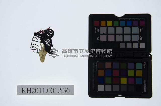 皮影戲偶頭-旦藏品圖，第1張