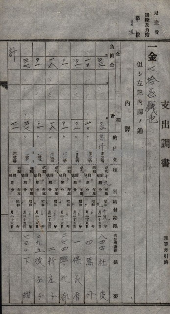 諸稅關係書綴藏品圖，第136張