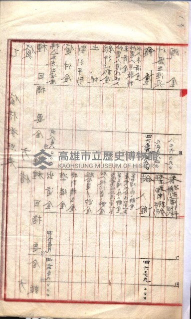 產業組合登記囑託書類綴入帳 
（申產第拾四號）藏品圖，第36張