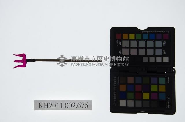 皮影戲道具-三叉戟藏品圖，第1張
