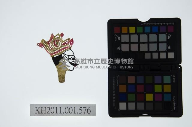 皮影戲偶頭-生藏品圖，第1張