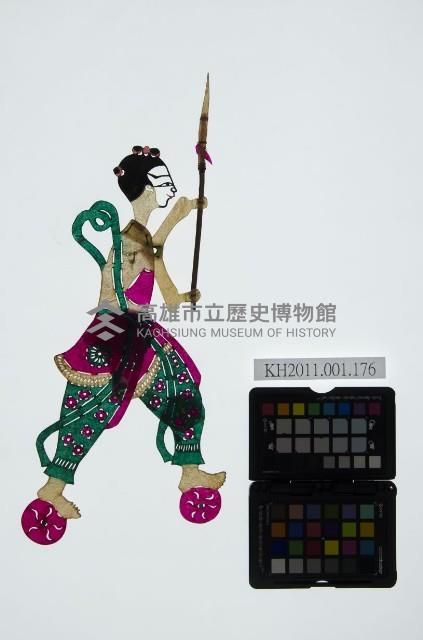 皮影戲全身偶-哪吒藏品圖，第1張