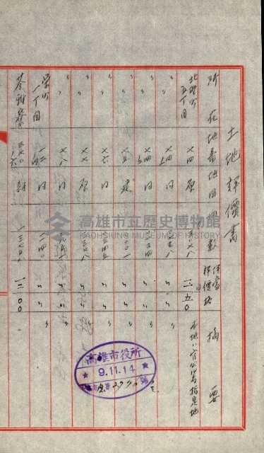 陸軍用地藏品圖，第377張