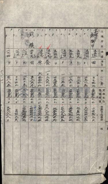 州有地賣拂書類－特別會計、一般會計所屬
（重工業用地十二之三）藏品圖，第263張