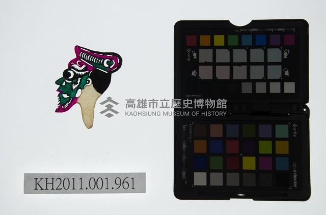 皮影戲偶頭-淨藏品圖，第1張