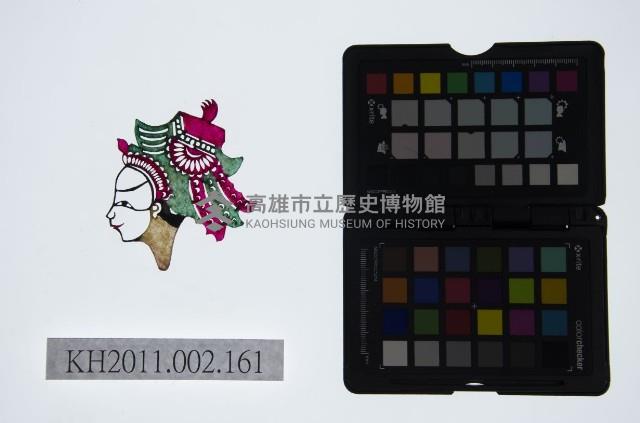 皮影戲偶頭-生藏品圖，第1張