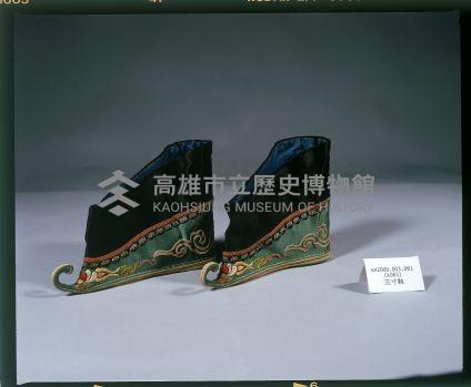 翹頭繡花三吋女鞋藏品圖，第1張