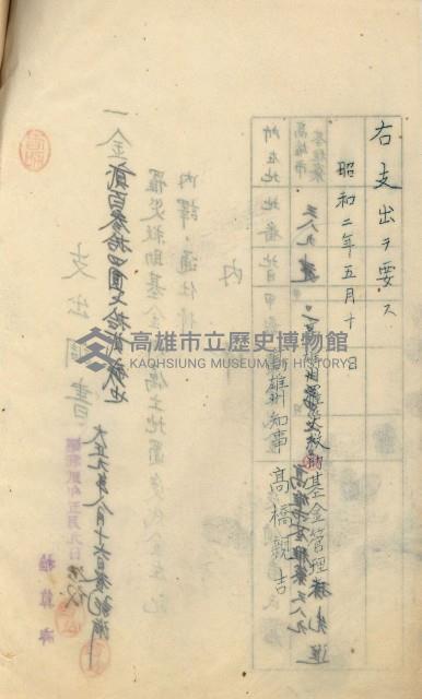 登記料整理簿（地理系）藏品圖，第64張