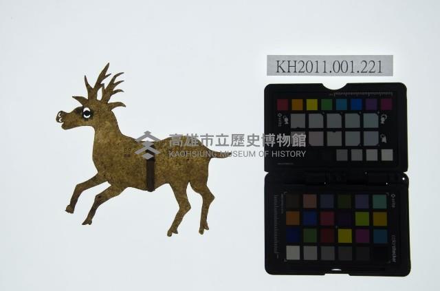 皮影戲動物偶-鹿藏品圖，第1張