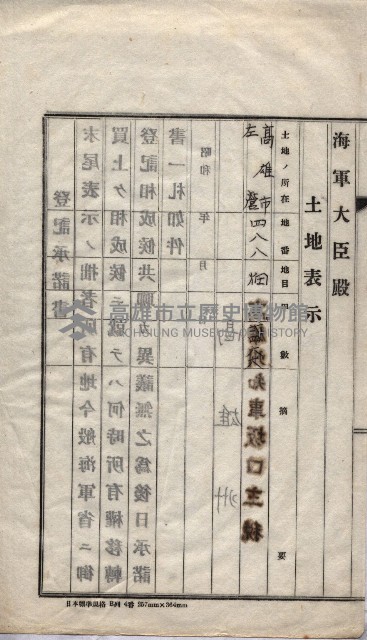 海軍關係賣拂綴藏品圖，第223張