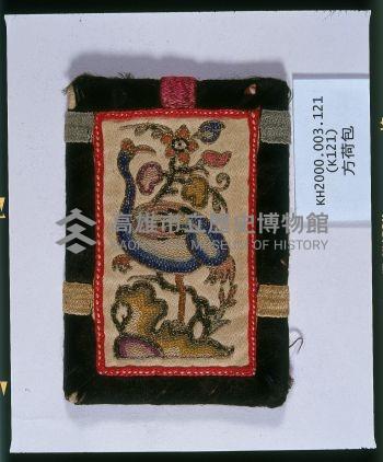刺繡花鳥方荷包-2藏品圖，第1張