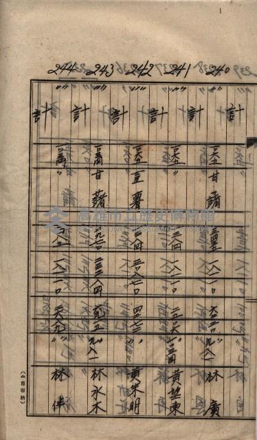 土地買收
（馬臨營第七三號）藏品圖，第124張