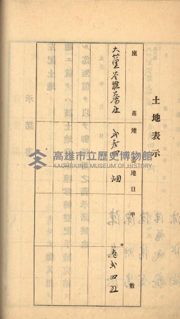 州財產－罹災救助買收
（罹災救助－二十之六）藏品圖，第123張