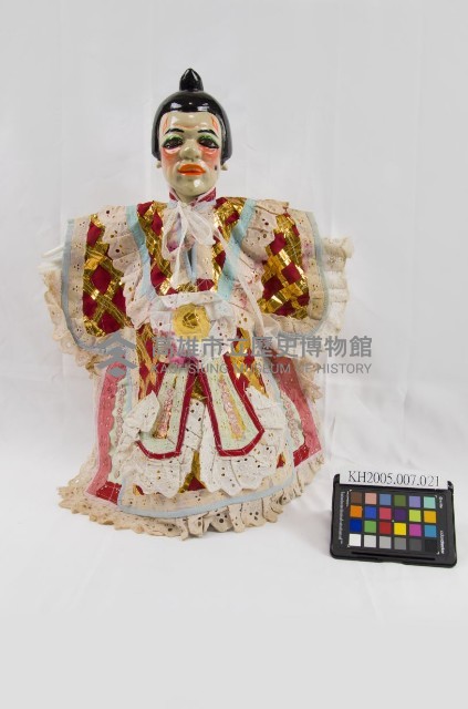 布袋戲偶-女丑木偶藏品圖，第1張