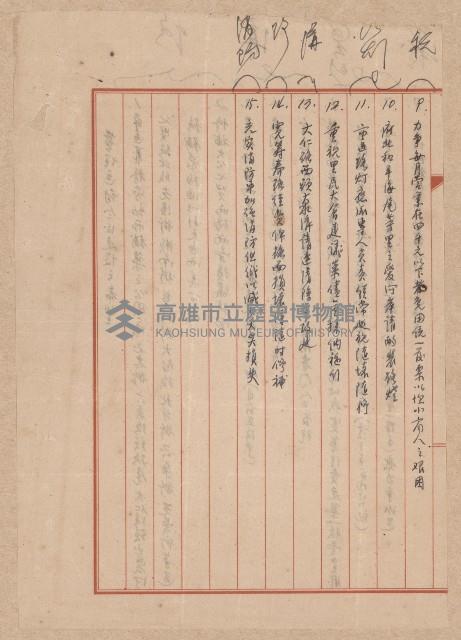 第二屆謝掙強市長競選辦事處宣傳及統計資料藏品圖，第22張