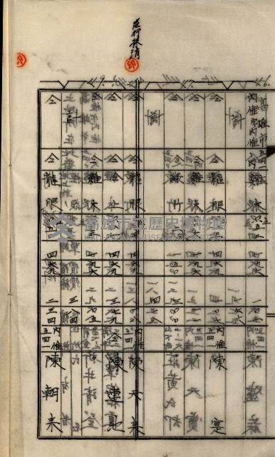 內惟海軍用地及建物移轉二關スル件藏品圖，第23張