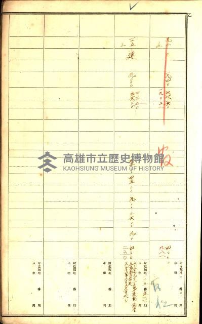 鳳山郡（官有地價格一筆限調書）藏品圖，第23張