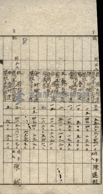 阿公店溪治水工事所地買收綴藏品圖，第23張