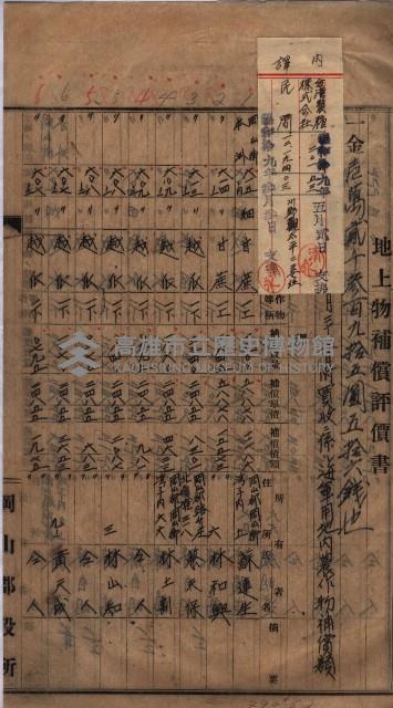 馬臨營第七二號ノ內第一二一號用地買收
（本州、灣子內）藏品圖，第23張