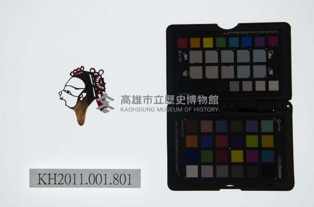 皮影戲偶頭-生藏品圖，第1張