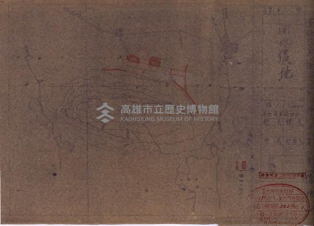 高臨營第一號ノ內三第（1）號（レ）借地
（九鬮、岡山營）藏品圖，第103張