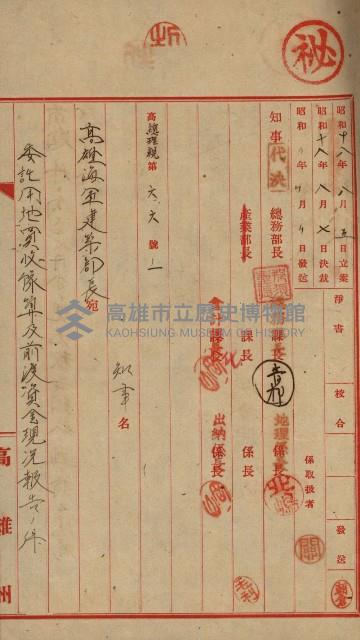 海軍豫算關係藏品圖，第103張