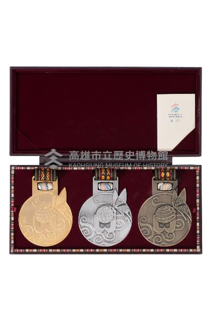 2009年高雄世運貴賓組正式賽金銀銅獎章藏品圖，第1張