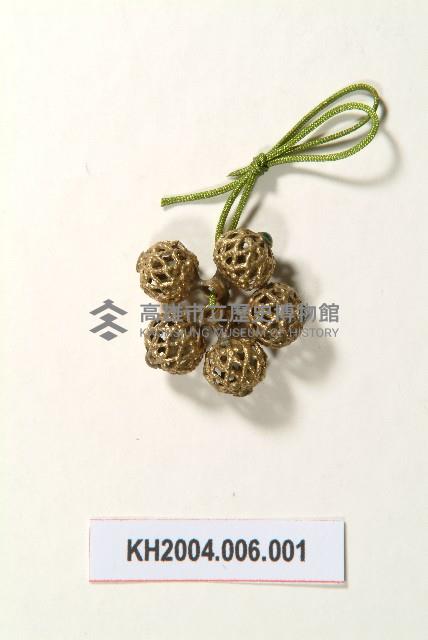 銀鎏金鈕扣藏品圖，第1張