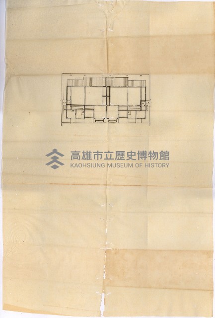 農業學校官舍（圖面）藏品圖，第3張