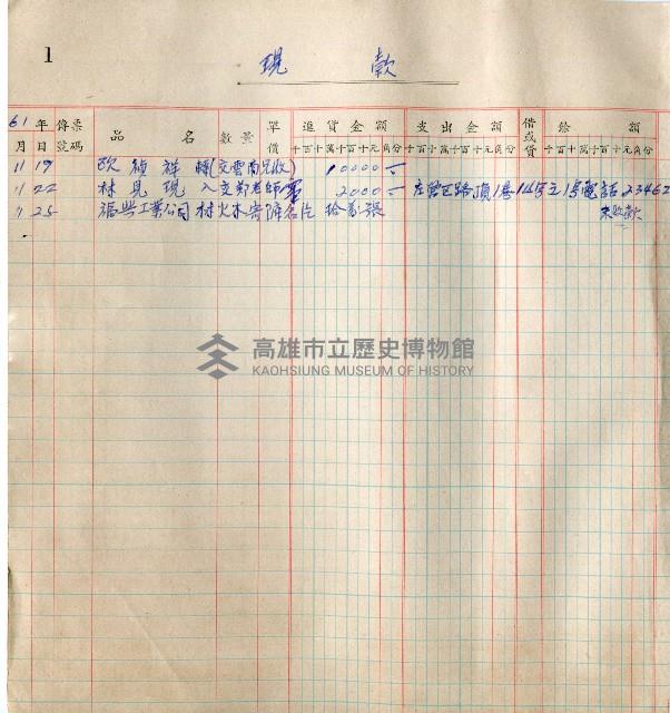 進貨簿藏品圖，第2張