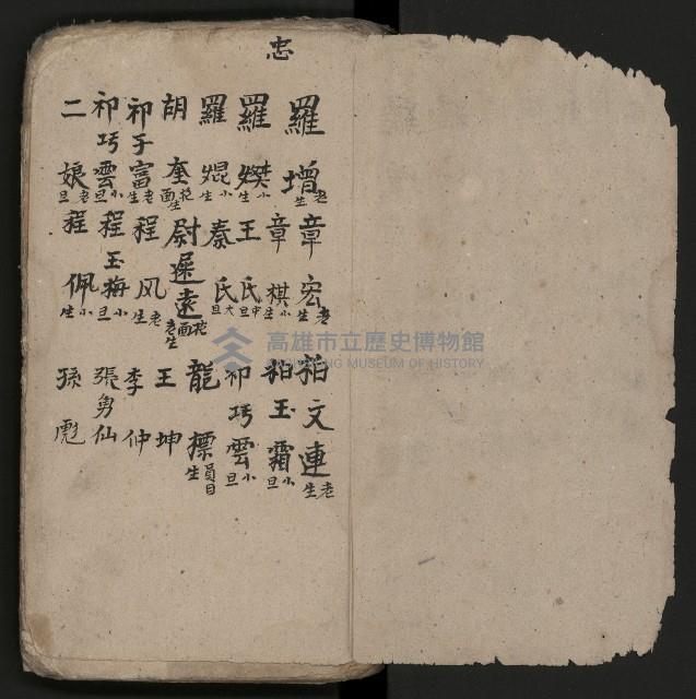 皮影戲劇本《粉粧樓全本》藏品圖，第3張