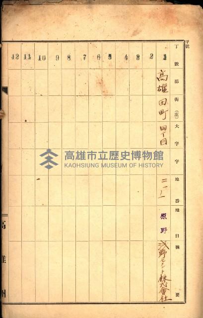 官有地拂下書類綴藏品圖，第3張