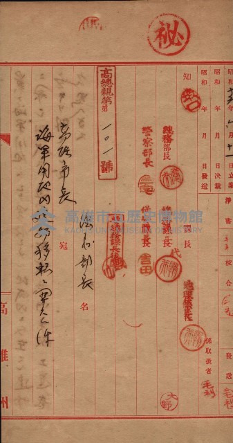 海軍用地家屋移轉關係書類藏品圖，第3張