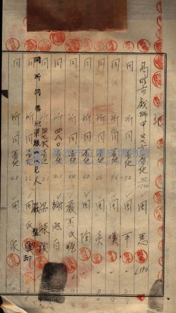 公共用地賣渡承諾書綴、賣渡證書（戲獅甲前鎮）藏品圖，第303張