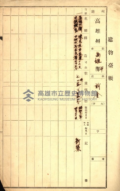 州有建物綴
（昭和十一年度）藏品圖，第14張