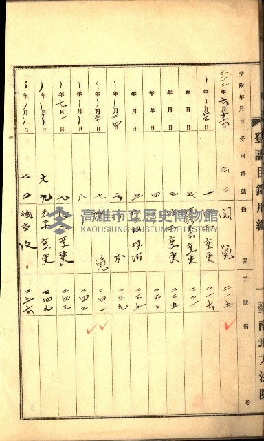 建物登記申請書、囑託書、通知書
附屬書類綴込帳（建申第壱號）藏品圖，第13張