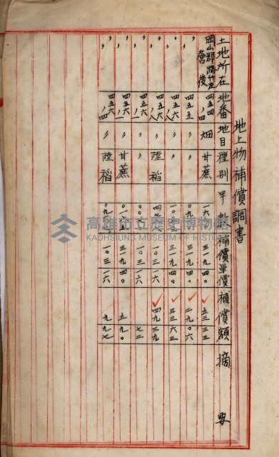 鐵道買地買收關係綴（路竹庄營後）藏品圖，第13張