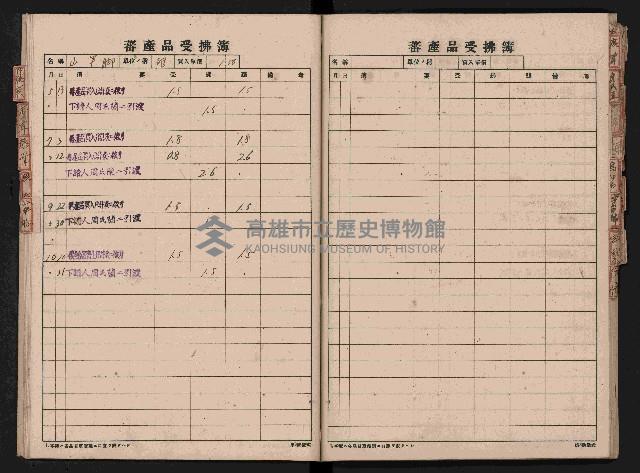 蕃產品受拂簿藏品圖，第18張