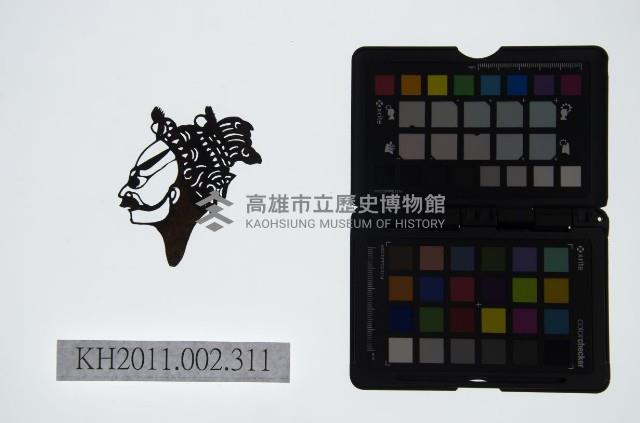 皮影戲偶頭-淨藏品圖，第1張