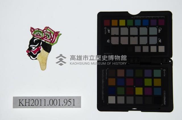 皮影戲偶頭-淨藏品圖，第1張