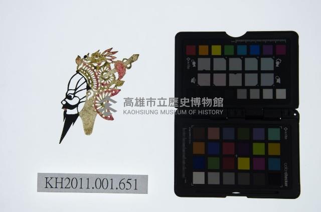 皮影戲偶頭-淨藏品圖，第1張