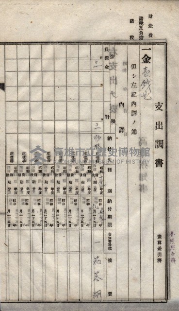 諸稅關係書綴藏品圖，第153張